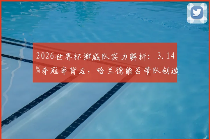 2026世界杯挪威队实力解析：3.14%夺冠率背后，哈兰德能否带队创造奇迹？